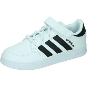 Adidas Breaknet Sneakers Wit/Zwart Kinderen - Maat 35 - Kerstcadeau