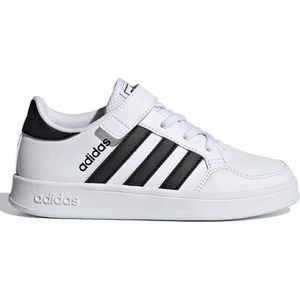 Adidas breaknet in de kleur wit/zwart.