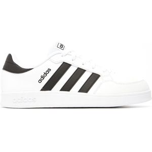 Adidas - Breaknet - Sneakers - Wit/Zwart - Synthetisch Leer/Textiel/Rubber