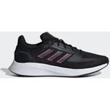 adidas Runfalcon 2.0 Dames Sneakers - Core Black/Grey Six/Screaming Pink - Maat 38 2/3