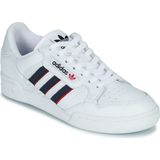 adidas Continental 80 Stripes Sneakers voor heren, Cloud White Collegiate Navy Levendig Rood, 37.50 EU