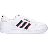 adidas Continental 80 Stripes Sneakers voor heren, Cloud White Collegiate Navy Levendig Rood, 37.50 EU