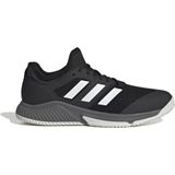 adidas - Court Team Bounce - Sportschoenen - Zwart - Mesh - Primegreen