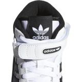 Adidas Originals Forum Mid Leren Sneakers Wit/Zwart