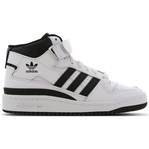 Adidas Originals Forum Mid Leren Sneakers Wit/Zwart