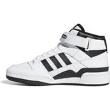 Adidas Originals Forum Mid Leren Sneakers Wit/Zwart