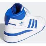 Sneakers - Forum Mid - Leer - Zwart - Logoprint