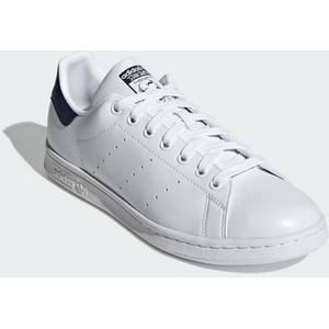 Adidas Originals, Sneakers Adidas Origineel Stan Smith Wit Blauw Wit, Heren, Maat:36 EU