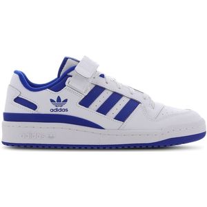 adidas Heren Forum Low Sneakers, Ftwr White Ftwr White Team Royal Blue, 43.50 EU