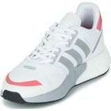 adidas ZX 1K Boost W Dames Sneakers - Ftwr White/Silver Met./Hazy Rose - Maat 39 1/3