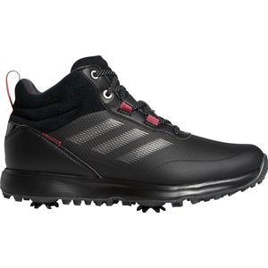 Adidas Golfschoenen S2g Mid-cut Dames Leer Zwart/roze Mt 42