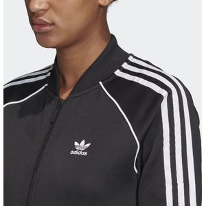Adidas - Primeblue SST Jacket - Trainingsjack - Zwart - Katoen/Gerecycled Polyester/Elastan