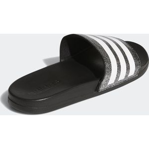 Adidas - Adilette Comfort - Slippers - Zwart - EVA-loopzool, Zacht Voetbed