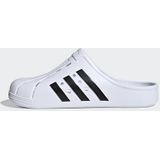 adidas Uniseks Adilette Clogs Slide sandaal, Ftwr White Core Black Ftwr White, 46 EU