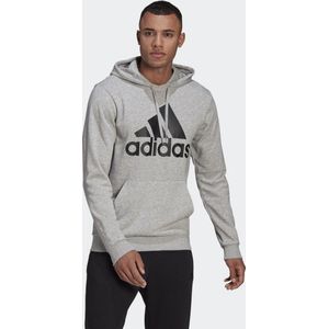 adidas - Essentials Big Logo - Hoodie - Grijs