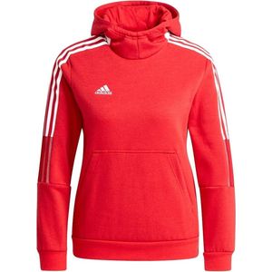 adidas - Tiro 21 Sweat Hoodie Youth - Kinder Capuchon Trui Rood