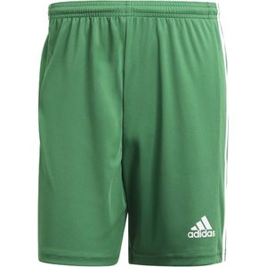 Adidas Squadra 21 Short Heren - Groen / Wit