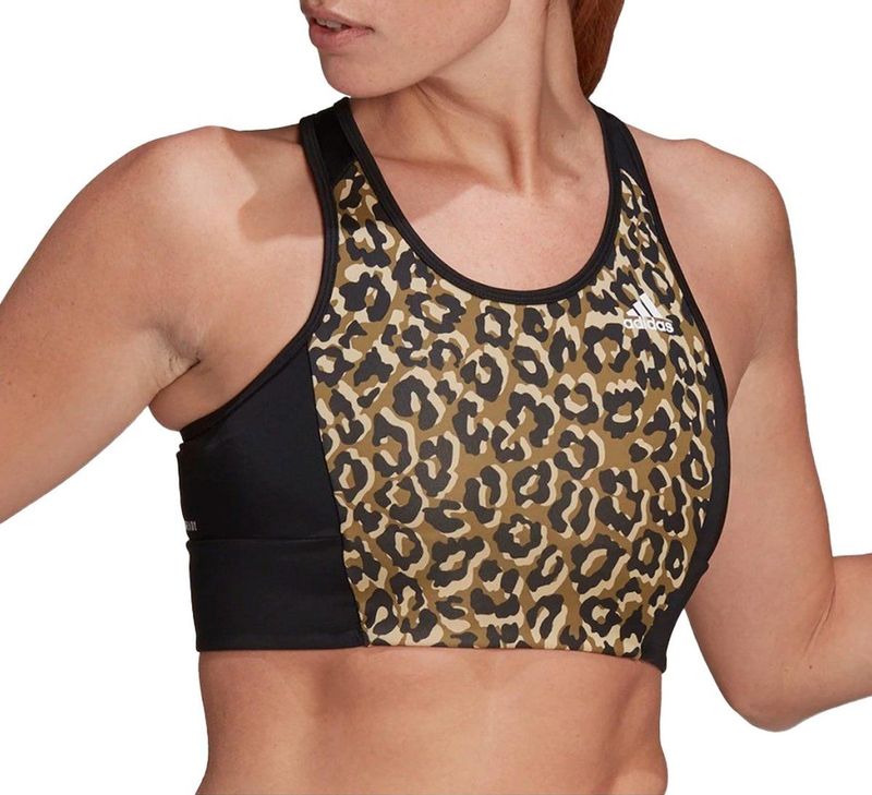 Adidas - Aeroready - Sportbeha - Bruin