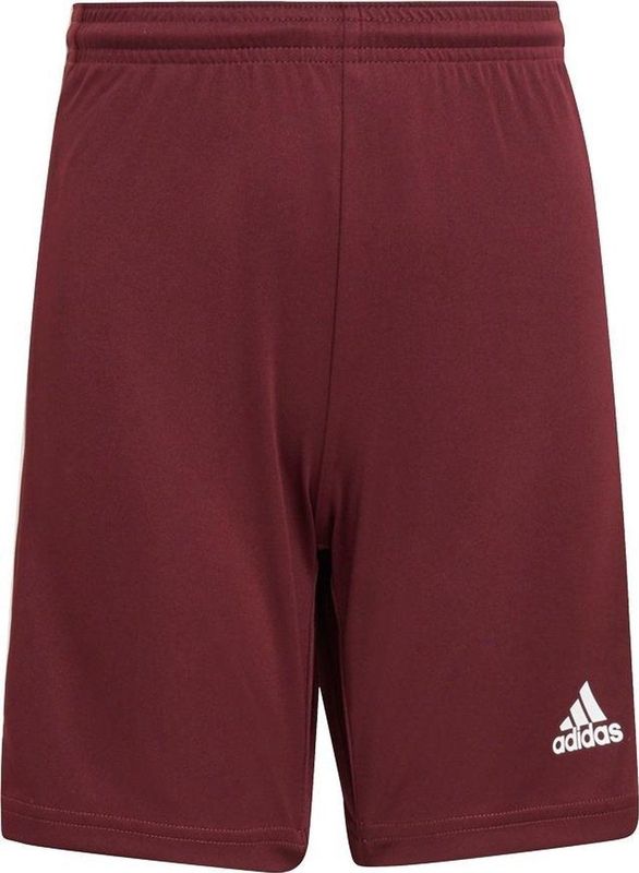 Adidas Squadra 21 Short Kinderen - Bordeaux / Wit