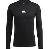 adidas Team Base Longsleeve Heren Sportshirt - Mannen - Zwart Wit