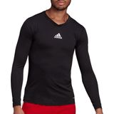 adidas Team Base Longsleeve Heren Sportshirt - Mannen - Zwart Wit