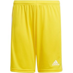 adidas - Squadra 21 Shorts Youth - Gele Voetbalshorts Geel