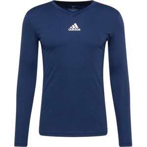 Adidas - Team Base - T-shirt - Lange Mouwen - Zwart - AEROREADY