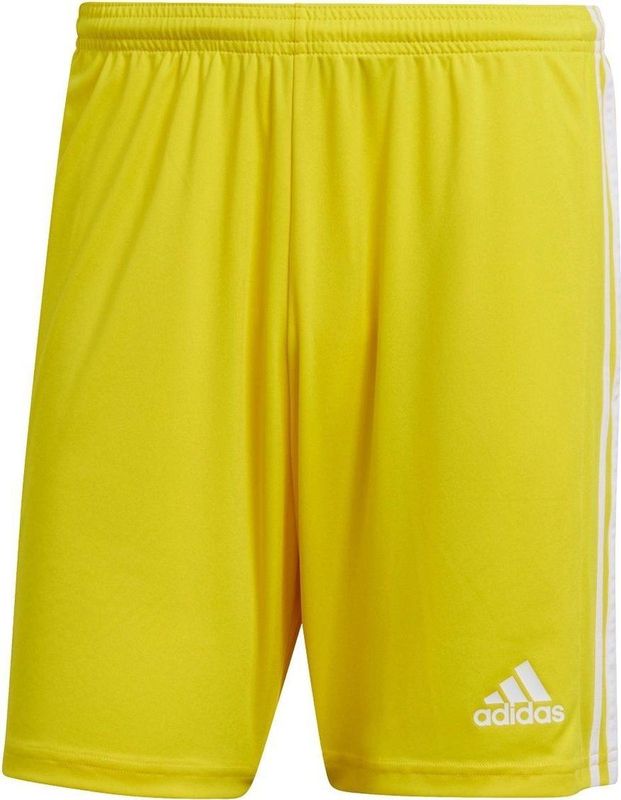 adidas - Squadra 21 Shorts - Geel Voetbalbroekje - Geel