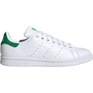 adidas Stan Smith Sneakers voor dames, cloud wit/groen/wolkwit, 38 2/3 EU, Cloud White Green Cloud White, 38.50 EU