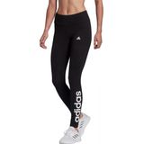 adidas Sportswear ESSENTIALS HIGH-WAISTED LOGO LEGGING - Dames - Zwart