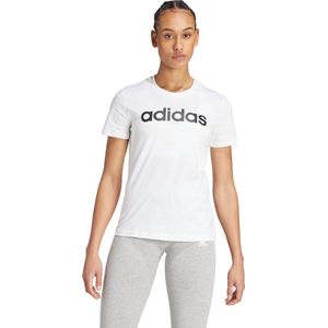 adidas Sportswear LOUNGEWEAR Essentials Slim Logo T-shirt - Dames - Wit