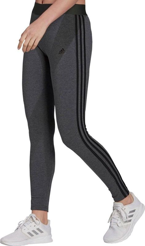 adidas Sportswear LOUNGEWEAR Essentials 3-Stripes Legging - Dames - Grijs
