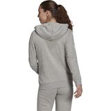 adidas - Essentials French Terry 3-Stripes - Sweatvest - Grijs - Katoen