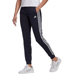 adidas 3 Stripes Essentials Pant - Sportbroeken - Dark Blue - Vrouwen