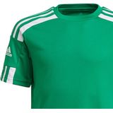 Adidas Squadra Shirt Korte Mouw Kinderen - Groen Wit