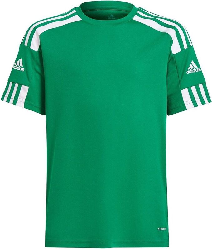Adidas Squadra Shirt Korte Mouw Kinderen - Groen Wit