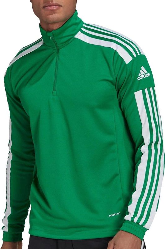adidas - Squadra 21 - Sportshirt - Zwart - 100% Gerecycled Polyester