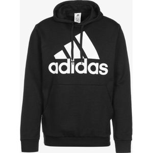 adidas - Essentials - Hoodie - GemÃªleerd - 53% Katoen, 36% Gerecycled Polyester, 11% Viscose Fleece
