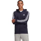 adidas Essentials Fleece FZ Hood Heren Sporttruien navy (marineblauw) Mannen