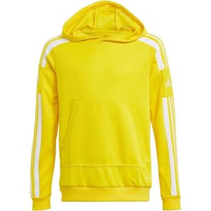 adidas Uniseks-Kind Squadra 21 Hoodie, Team Yellow/White, 5-6 Years