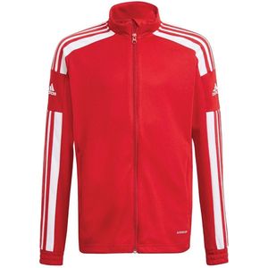 Adidas - Squadra 21 - Half Rits Sweatshirt - Zwart - 100% Gerecycled Polyester