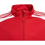 Adidas - Squadra 21 - Half Rits Sweatshirt - Zwart - 100% Gerecycled Polyester