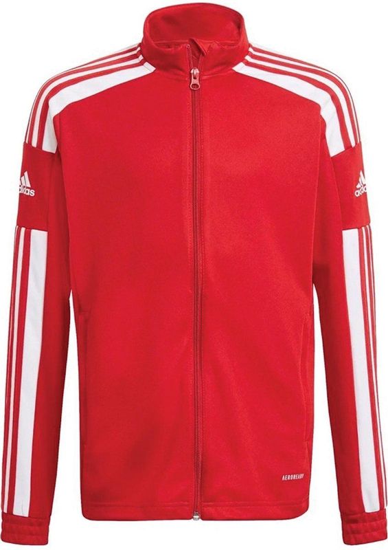 Adidas - Squadra 21 - Half Rits Sweatshirt - Zwart - 100% Gerecycled Polyester