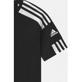 adidas - Squadra 21 T-shirt - Zwart - Korte Mouwen - 1 stuk