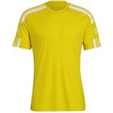 Adidas Squadra Shirt Korte Mouw Heren - Geel Wit