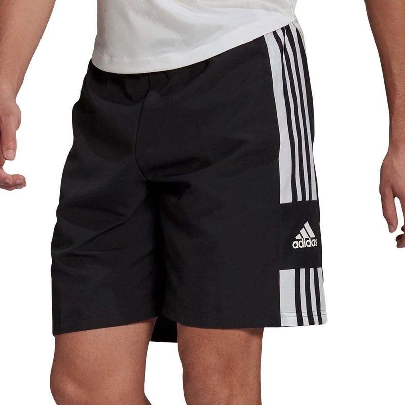 adidas Heren Squadra 21 Woven Shorts, Black/White, M