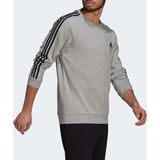 Trui - Licht Grijs - Zwart - Katoen - Gerecycled Polyester - Viscose