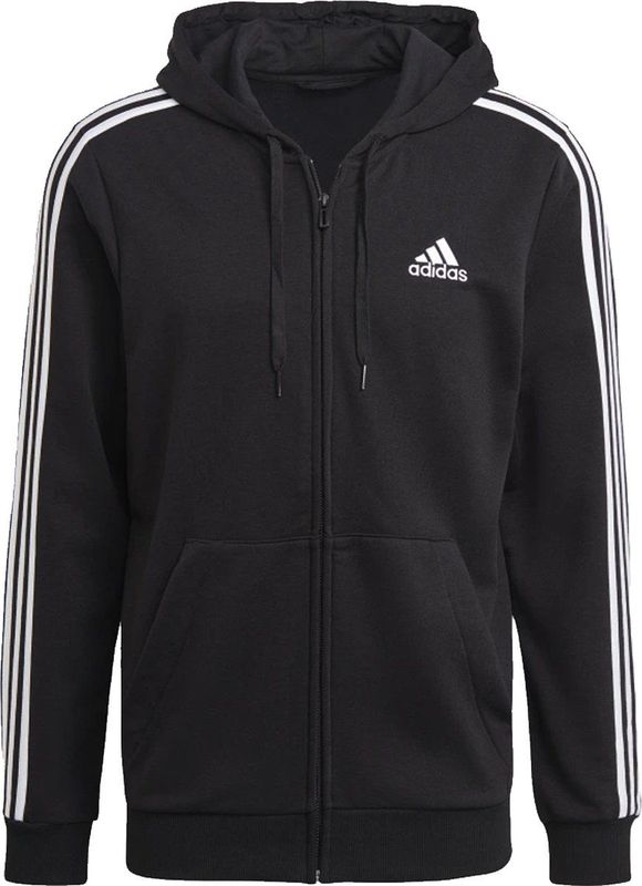 adidas - Essentials French Terry - Hoodie - Zwart - Katoen