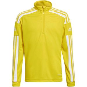adidas - Squadra Training Top Youth - Geel Trainingsshirt - 128 - Geel