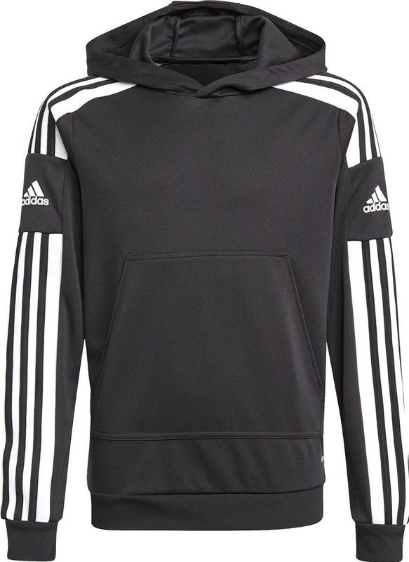 adidas - Squadra 21 - Hoodie - Zwart - 100% Gerecycled Polyester